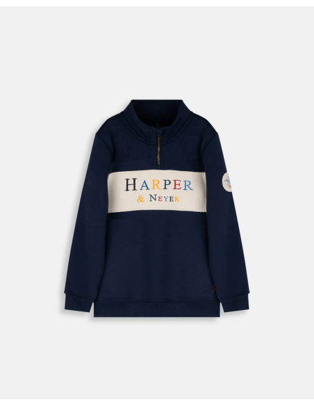 SUDADERA MARYLAND NAVY