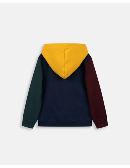 SUDADERA ATLANTA NAVY CREMALLERA