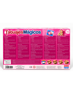 TATUAJES MAGICOS ROSA