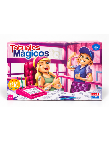 TATUAJES MAGICOS ROSA