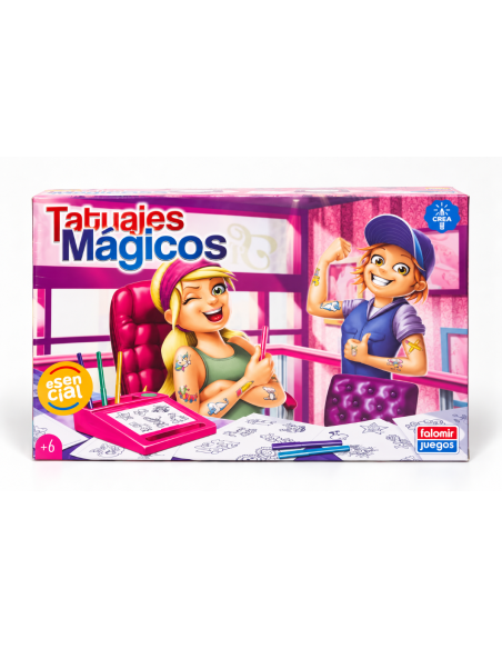 TATUAJES MAGICOS ROSA