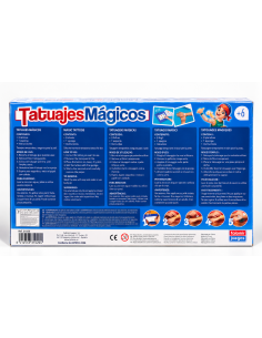 TATUAJES MAGICOS AZUL