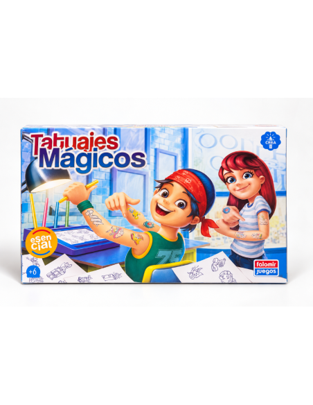 TATUAJES MAGICOS AZUL