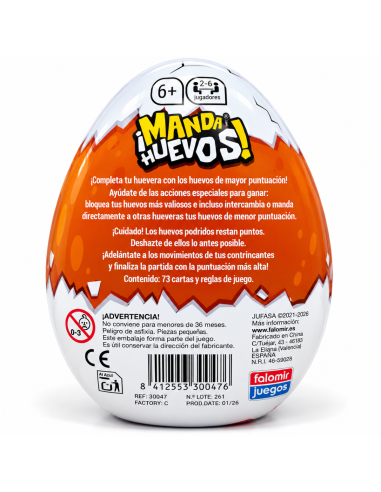 MANDA HUEVOS
