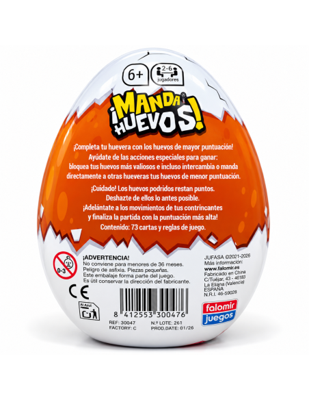 MANDA HUEVOS