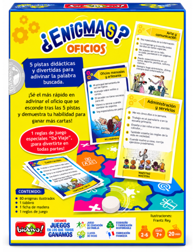 ¿ ENIGMAS ? OFICIOS