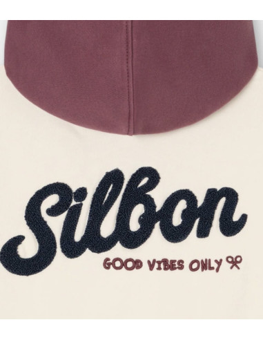 SUDADERA CAPUCHA MULTICOLOR RIZO CREMA