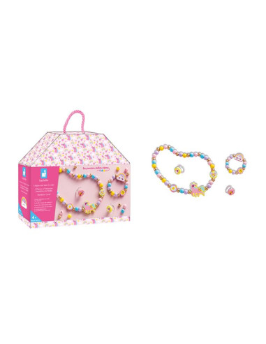 4 JOYAS DE MADERA RAINBOW LAND