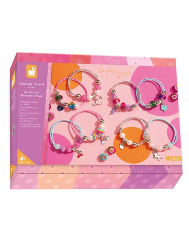 8 PULSERAS DE LA FELICIDAD