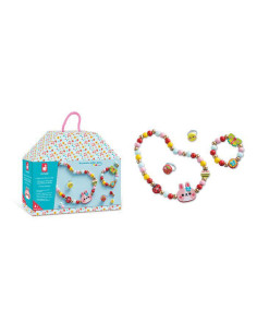 4 JOYAS DE MADERA FLOWER GARDEN