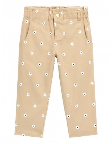 PANTALON FLORES BEIGE 