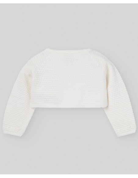 CHAQUETA CORTA CRUDO 