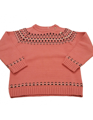 JERSEY CORAL-NEGRO-NUDE