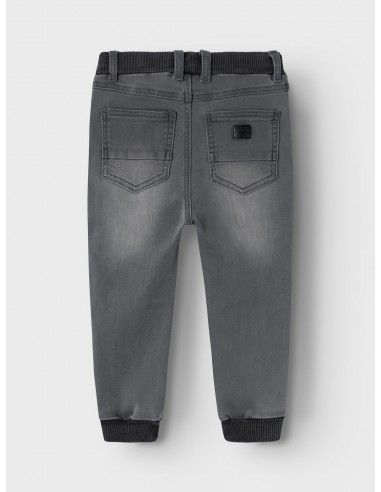 PANTALON GRIS CON PUÑO SIN BOTON