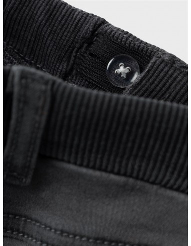 PANTALON GRIS CON PUÑO SIN BOTON