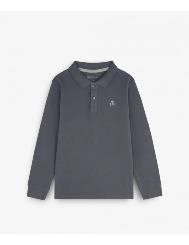 POLO NAVY CON LOGO VERDE