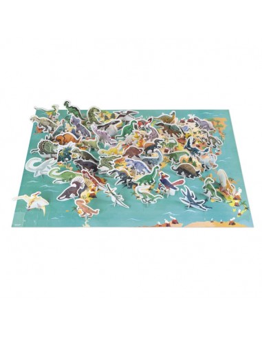 PUZZLE EDUCATIVO LOS DINOSAURIOS