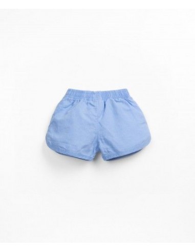 SHORT LINO AZUL