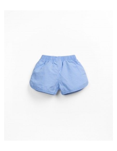 SHORT LINO AZUL