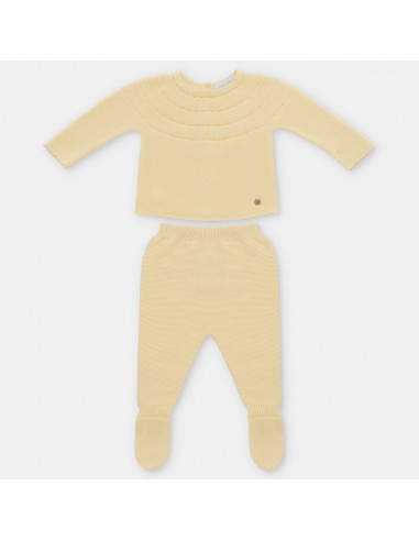 JUBON+POLAINA+CAPOTA MELARA AMARILLO