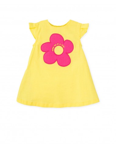 VESTIDO AMARILLO FLOR