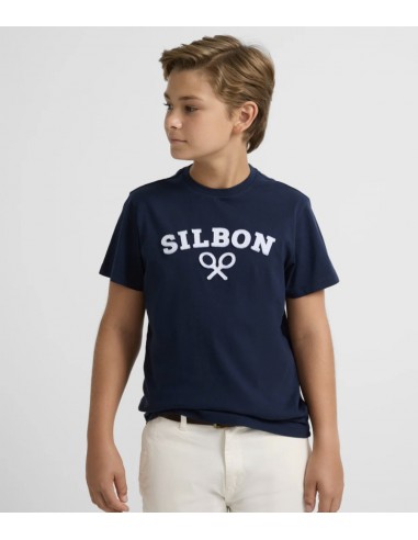 CAMISETA RAQUETA MEDIA AZUL MARINO 