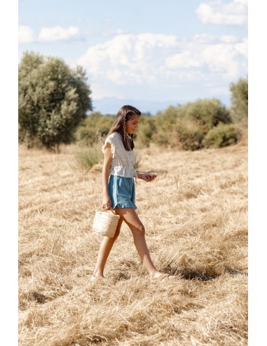 PANTALON CORTO AGUAMARINA