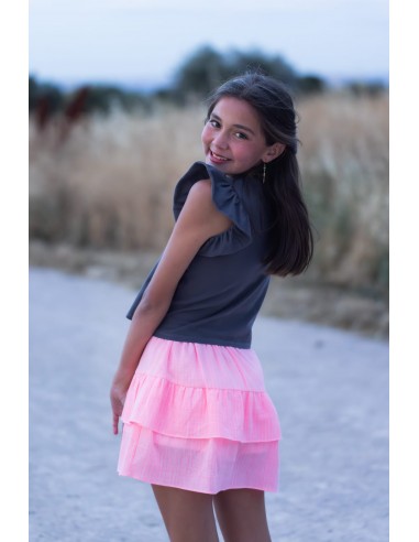 FALDA PANTALON CORAL FLUOR 