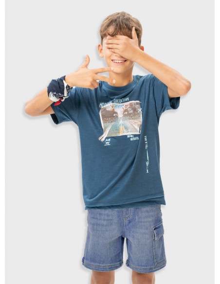 BERMUDA VAQUERA. BOLSILLO LATERAL 