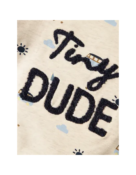 SUDADERA BEIGE COCHES