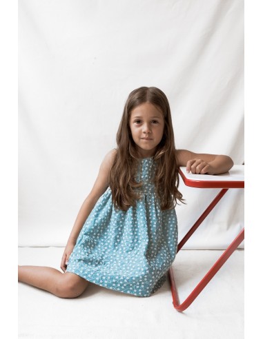 VESTIDO BORDADO VERDE