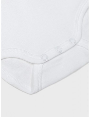 PACK 3 BODYS ALGODON BLANCOS BASICO