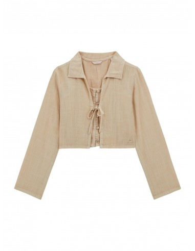 CONJ. TOP DE TIRAS+CHAQUETA