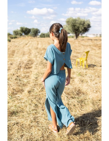 PANTALON LARGO ABERTURA
