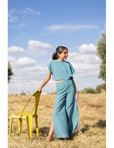 PANTALON LARGO ABERTURA