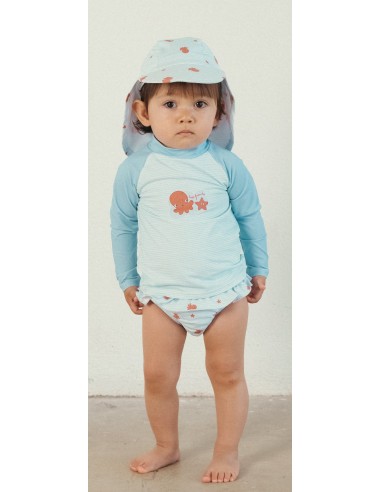 CAMISETA BAÑO PULPOS