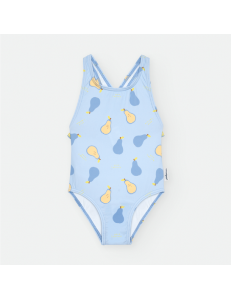 BAÑADOR PERAS CELESTE