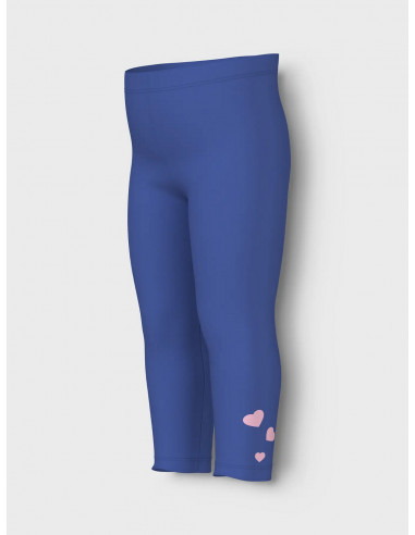 LEGGING CORAZONES AZUL