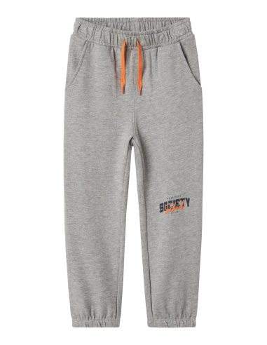 JOGGER GRIS SCHOLL NARANJA/MARINO