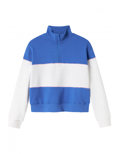 SUDADERA BLOQUES AZUL