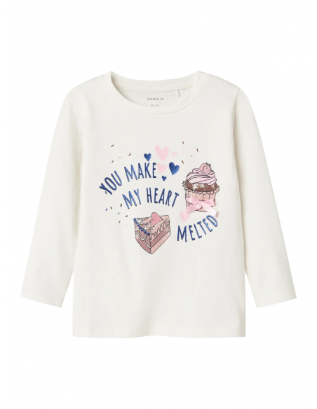 CAMISETA CAKE CORAZON 