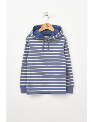SUDADERA RAYAS CON CAPUCHA