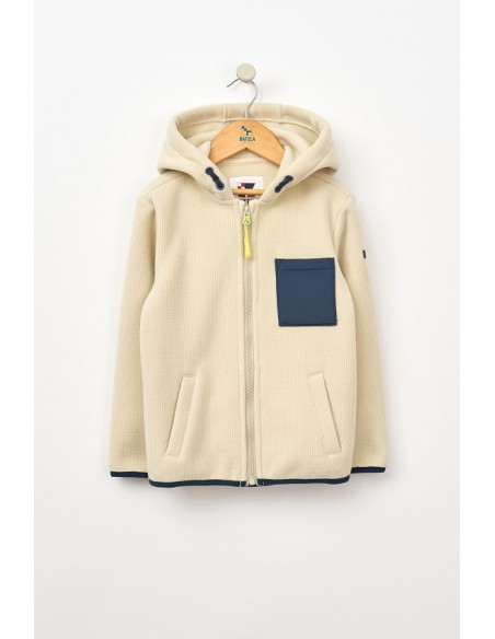CHAQUETA POLAR CON BOLSILLO