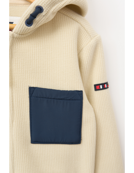 CHAQUETA POLAR CON BOLSILLO