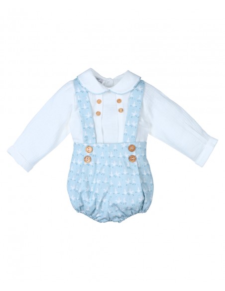 RANITA  CON TIRANTES+BLUSA PATOS