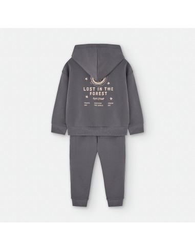 CONJ. ALGODON GRIS CREMALLERA