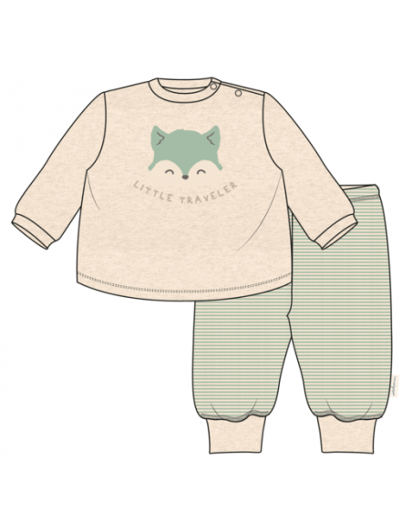 PIJAMA 2 PIEZAS ZORRO