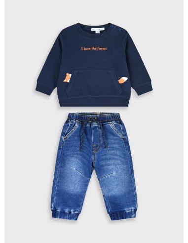 SUDADERA+JOGGER DENIM