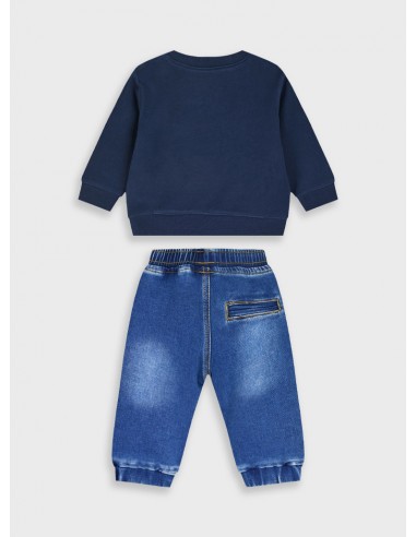 SUDADERA+JOGGER DENIM